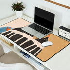 Minimal Penguin Stack Desk Mat Gallery Image 2