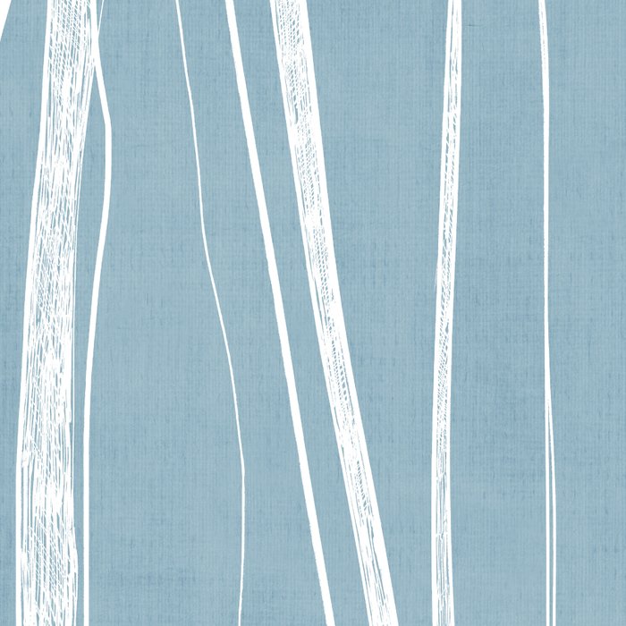 Light Blue White Lines Artwork Coffee Mug Gallery Image 2