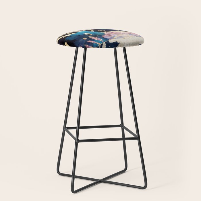 Desert Lake Moonlight Stool Gallery Image 1
