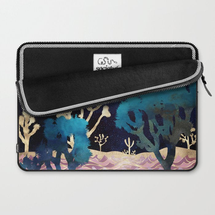Desert Lake Moonlight Laptop Sleeve Gallery Image 2