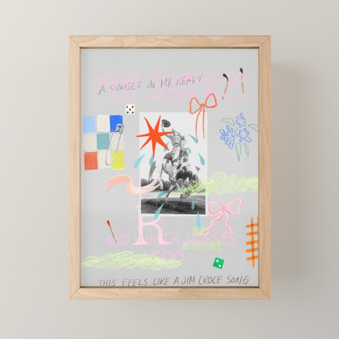 Bits and Pieces Mini Art Print Gallery Image 1