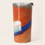 Up your mouth - Middle finger toothpaste Travel Mug Gallery Image 2