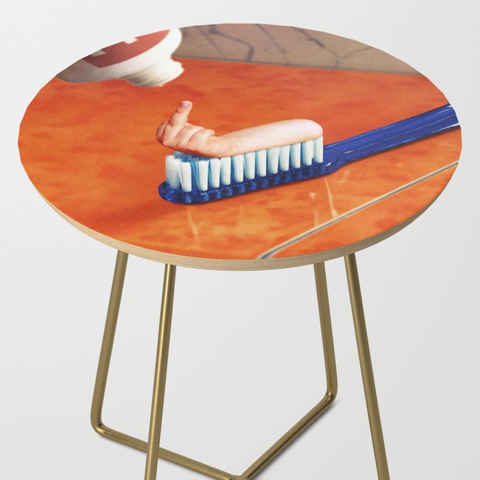 Up your mouth - Middle finger toothpaste Side Table Gallery Image 2
