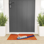 Up your mouth - Middle finger toothpaste Welcome Mat Gallery Image 3