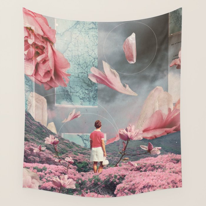 Trying to accept the Distance Wall Tapestry Gallery Image 4