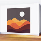 Geometric Landscape 20 Wall Mural Gallery Image 2