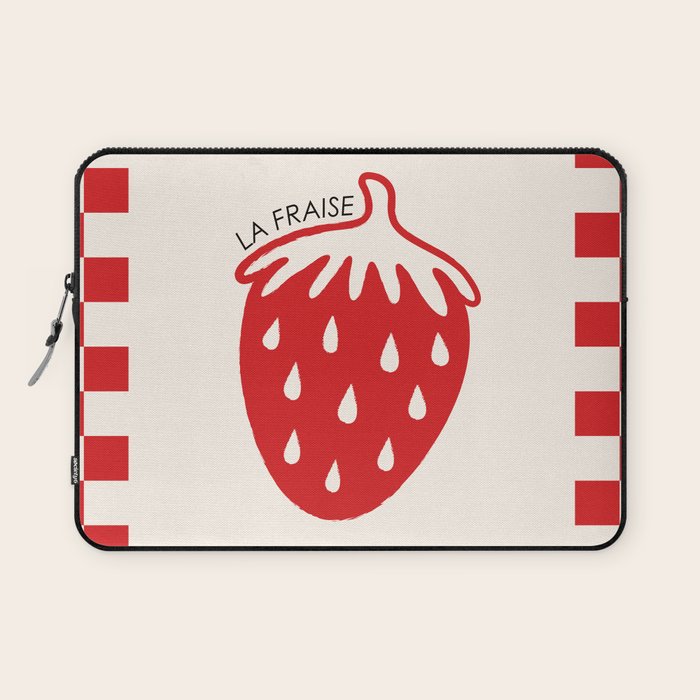 Fruit Series: Strawberry Laptop Sleeve Gallery Image 1