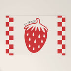 Fruit Series: Strawberry Welcome Mat Gallery Image 1