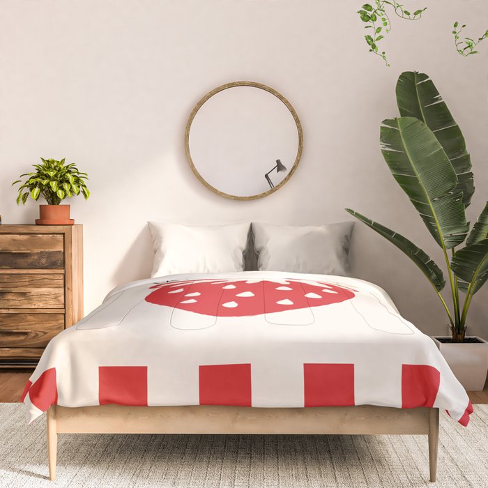 Fruit Series: Strawberry Comforter Gallery Image 3