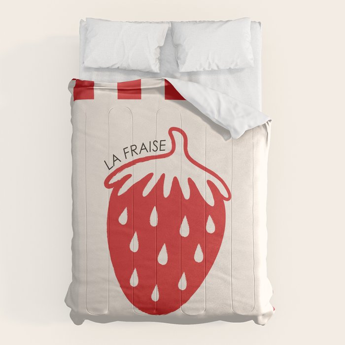 Fruit Series: Strawberry Comforter Gallery Image 6
