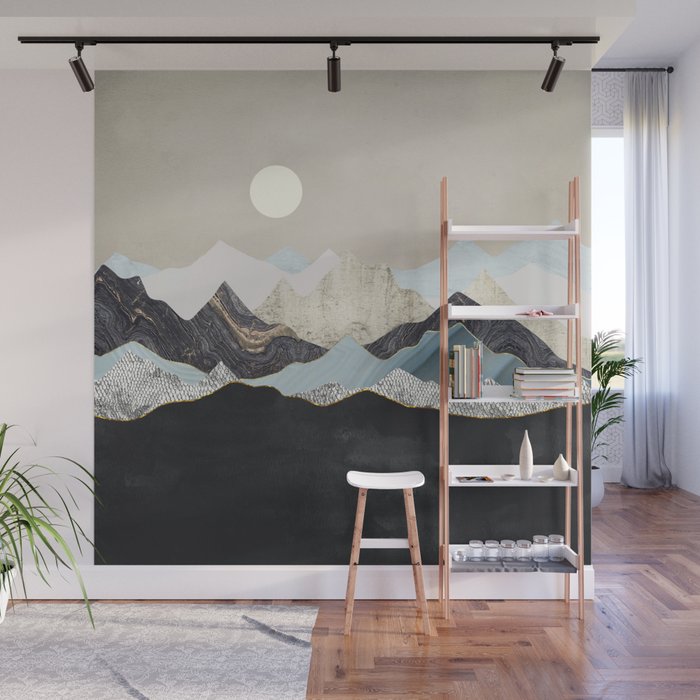 Silent Dusk Wall Mural Gallery Image 1