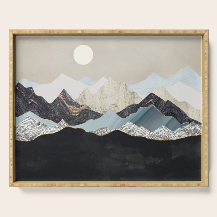 Silent Dusk Serving Tray Gallery Image 1