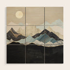 Silent Dusk Wood Wall Art Gallery Image 1