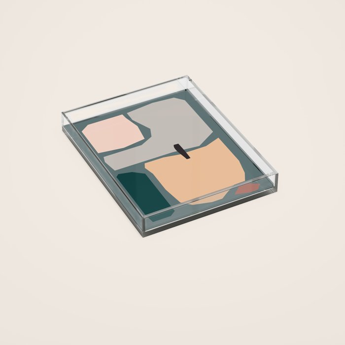 // Shape study #20 Acrylic Tray Gallery Image 2