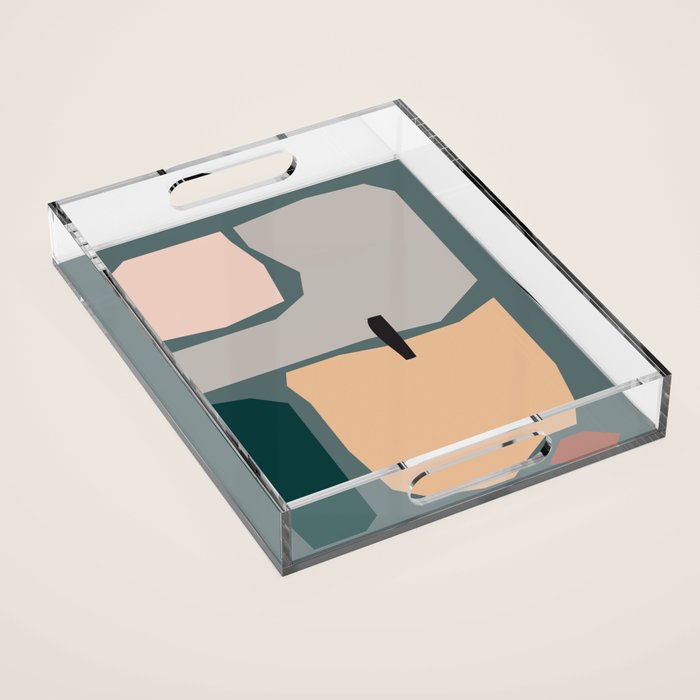 // Shape study #20 Acrylic Tray Gallery Image 1