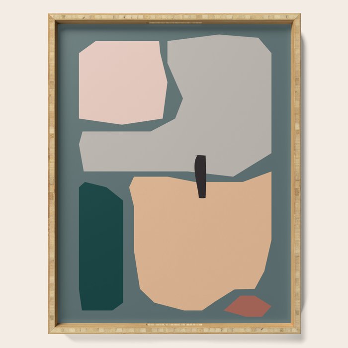 // Shape study #20 Serving Tray Gallery Image 1
