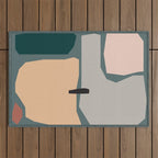 // Shape study #20 Outdoor Rug Gallery Image 1