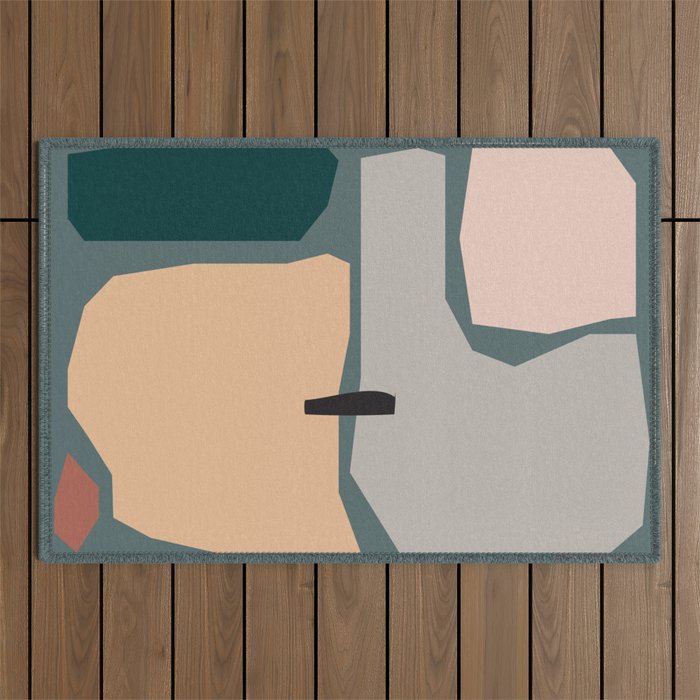 // Shape study #20 Outdoor Rug Gallery Image 1