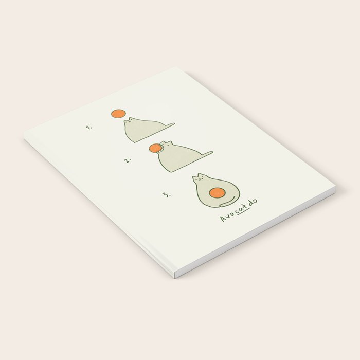 Cat Landscape 117 AvoCatdo Notebook Gallery Image 1
