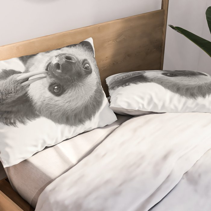 Sloth Pillow Sham Gallery Image 2