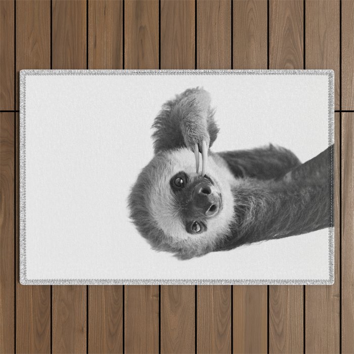 Sloth Outdoor Rug Gallery Image 1