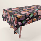 Land snail - dark Tablecloth Gallery Image 1