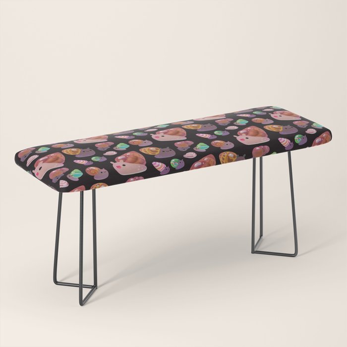 Land snail - dark Bench Gallery Image 1