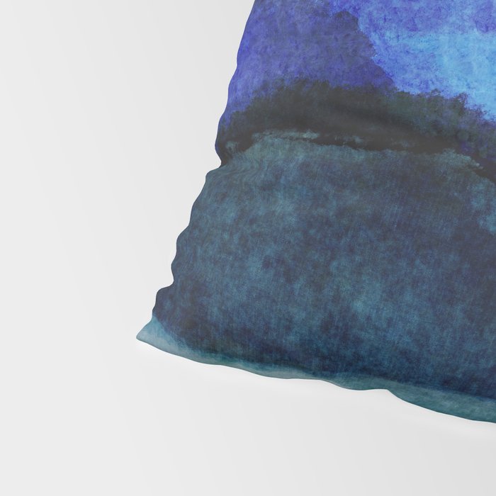 Misty morning blue hills abstract Pillow Sham Gallery Image 4
