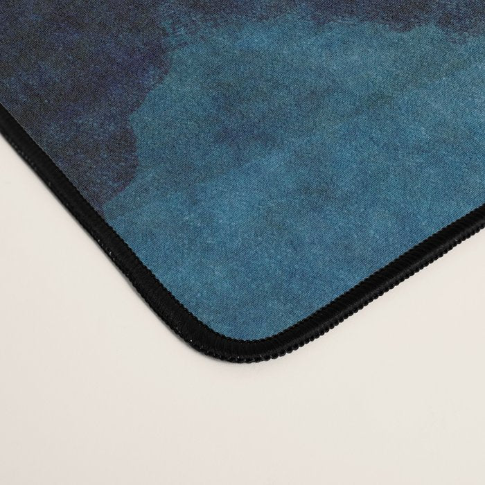 Misty morning blue hills abstract Desk Mat Gallery Image 4