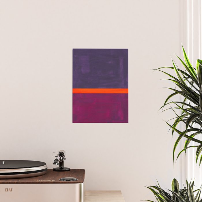 Pumpkin Mauve  Poster Gallery Image 2
