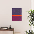 Pumpkin Mauve  Poster Gallery Image 2