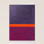 Pumpkin Mauve  Stationery Card Gallery Image 2