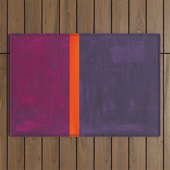 Pumpkin Mauve  Outdoor Rug Gallery Image 1