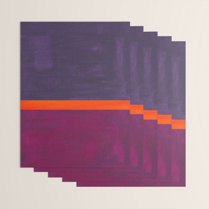 Pumpkin Mauve  Wrapping Paper Gallery Image 3