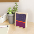 Pumpkin Mauve  Mini Art Print Gallery Image 2
