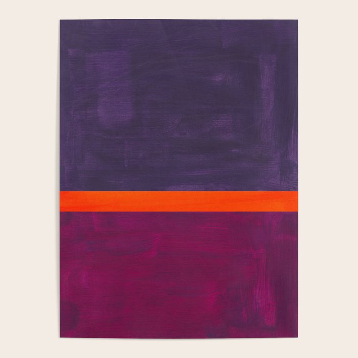 Pumpkin Mauve  Poster Gallery Image 1