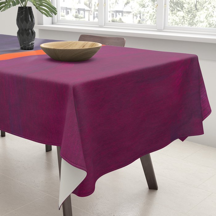 Pumpkin Mauve  Tablecloth Gallery Image 3