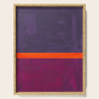 Pumpkin Mauve  Serving Tray Gallery Image 1