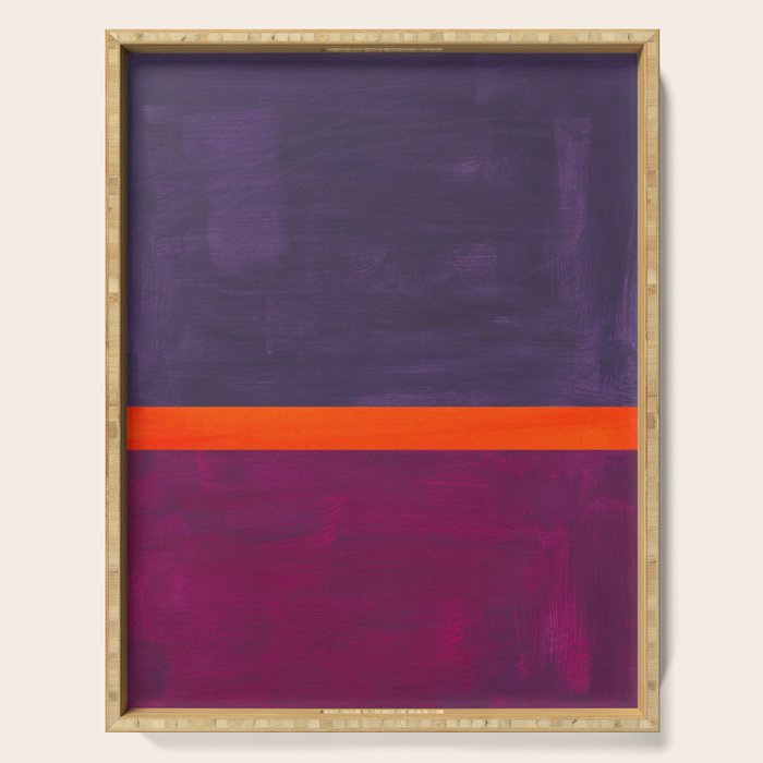 Pumpkin Mauve  Serving Tray Gallery Image 1