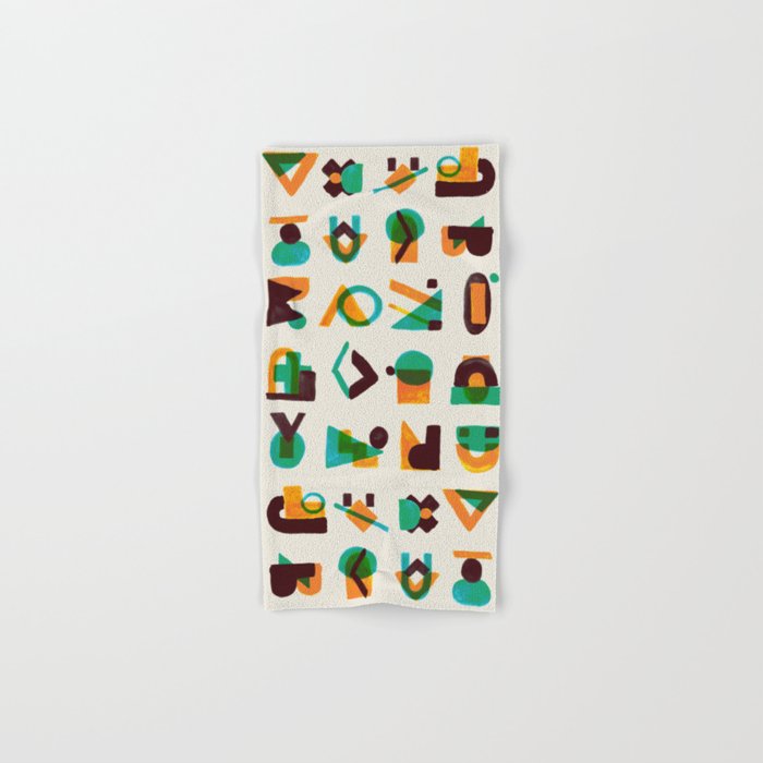 Shape of thoughts Bath Towel Gallery Image 1