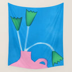 Vivid Bloom Wall Tapestry Gallery Image 4