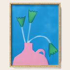 Vivid Bloom Serving Tray Gallery Image 1
