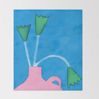 Vivid Bloom Throw Blanket Gallery Image 2