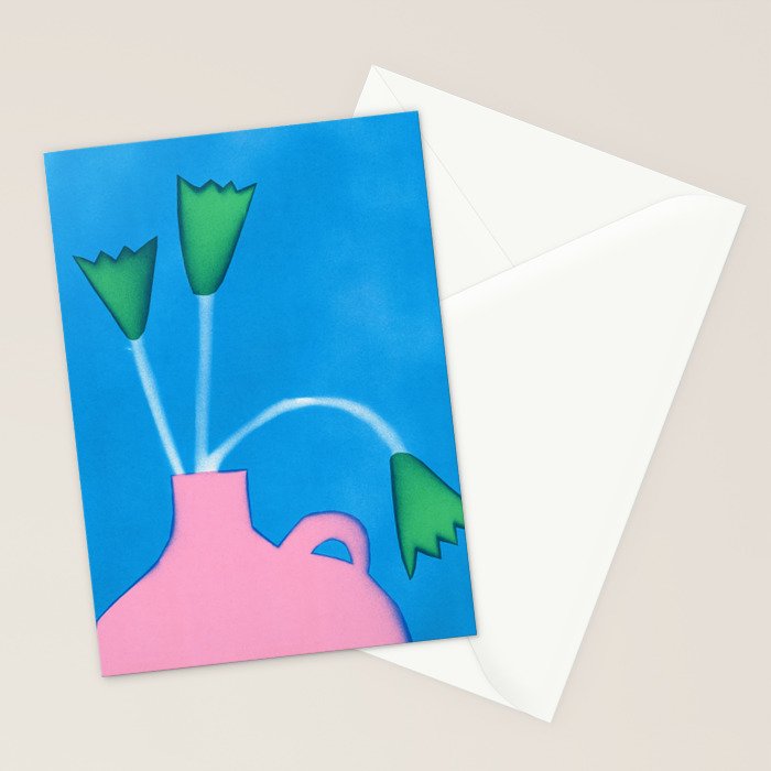 Vivid Bloom Stationery Card Gallery Image 2