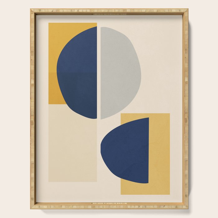 Minimalist Abstract 11 Serving Tray Gallery Image 1