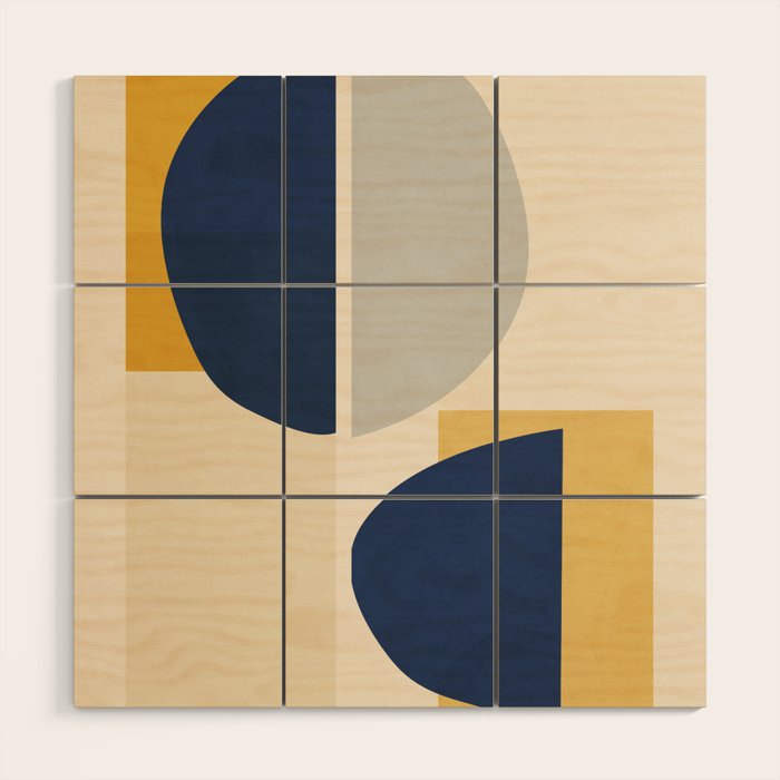 Minimalist Abstract 11 Wood Wall Art Gallery Image 1