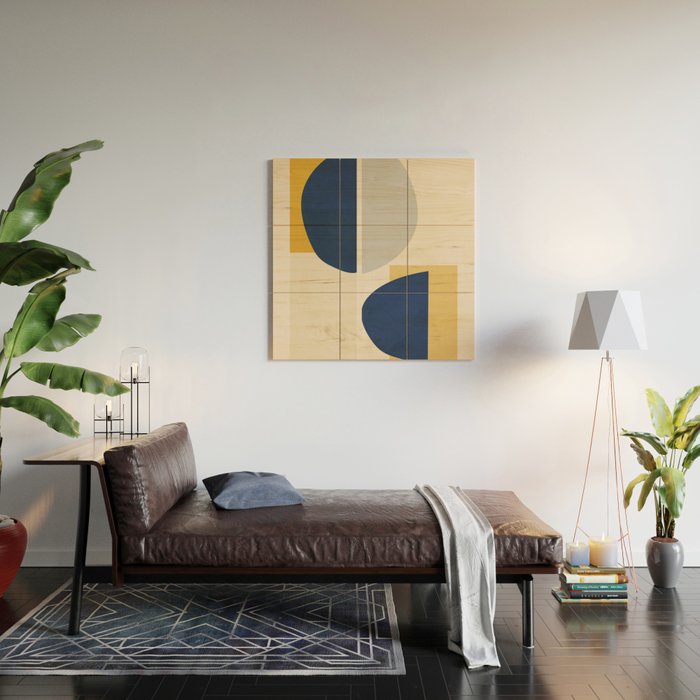 Minimalist Abstract 11 Wood Wall Art Gallery Image 2