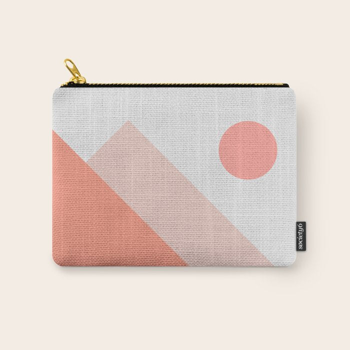 Geometric Landscape 13 Carry All Pouch Gallery Image 1