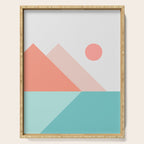 Geometric Landscape 13 Serving Tray Gallery Image 1