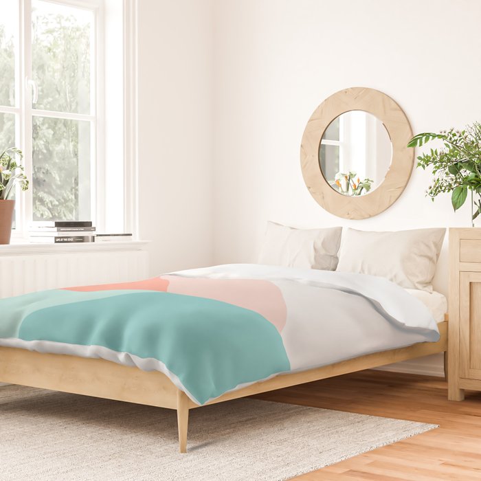 Geometric Landscape 13 Duvet Cover Gallery Image 2
